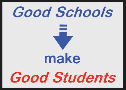 Good Schools Make Good Students